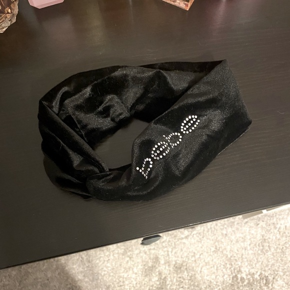 BEBE VELVET HEAD BAND - Picture 2 of 2
